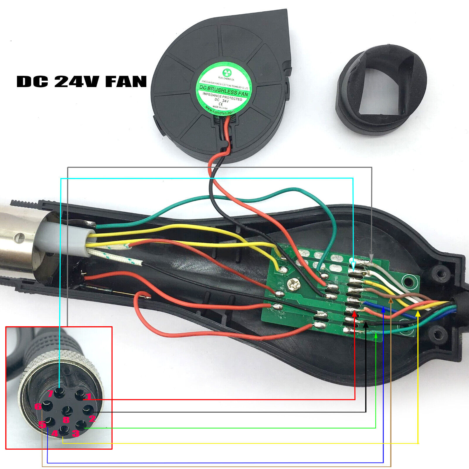 AC 110V Heat Gun Hot Air Desol - Hot Air Station 858 recensie en prijs