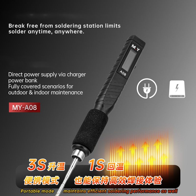 YCS MY-A08 USB-C Digital Weldi - Electronics Repair In My Area recensie en prijs
