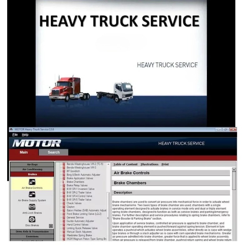 MOTOR Heavy Truck Service V19  - Electronics Repair Service recensie en prijs